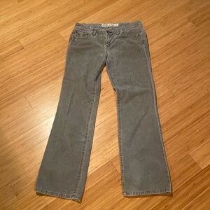Loft grey corduroy pants